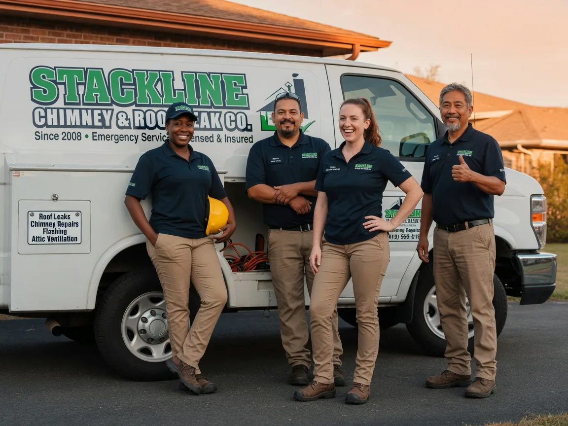 Chimney flashing repair company in Tornado, WV